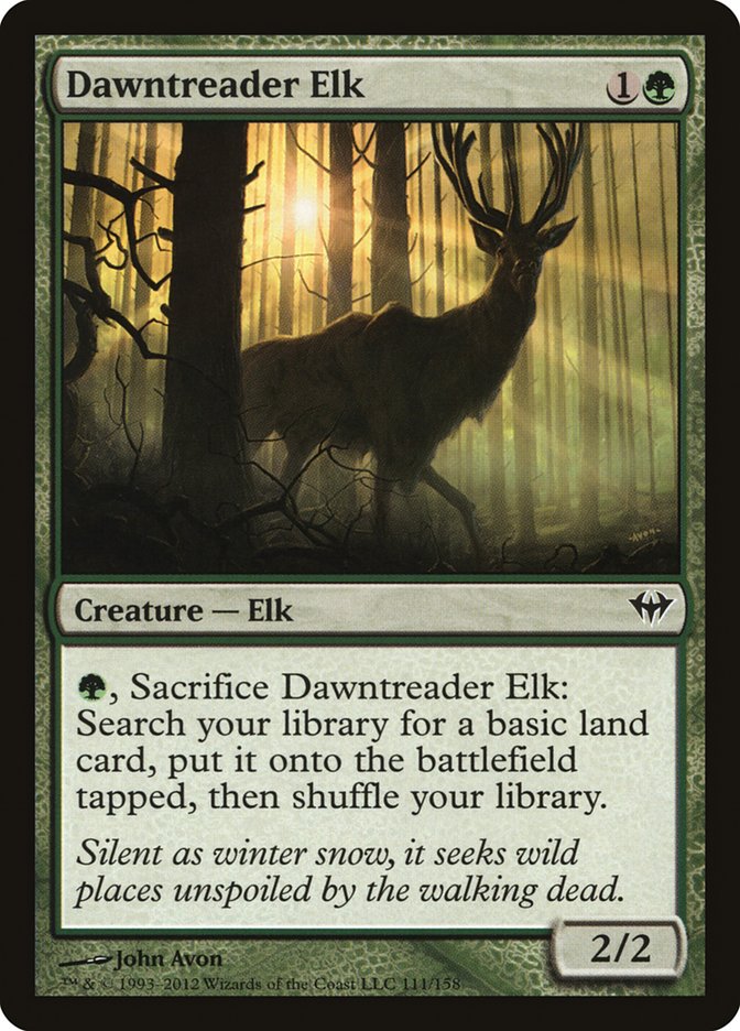 Dawntreader Elk [Dark Ascension] | Kessel Run Games Inc. 