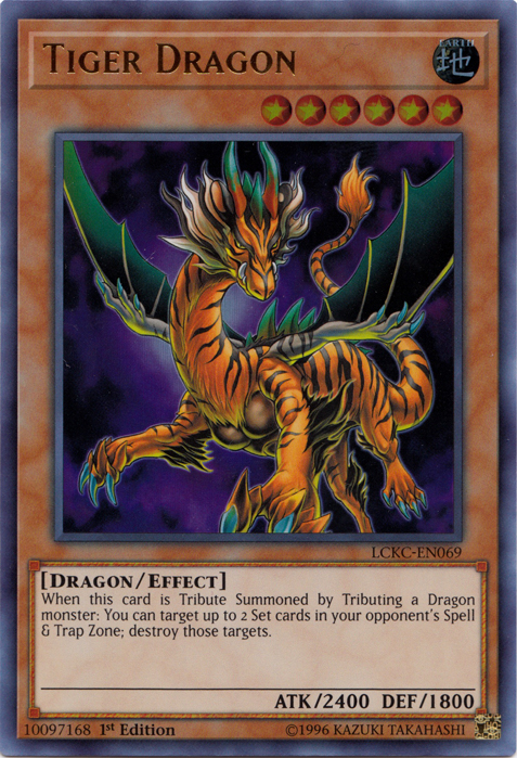 Tiger Dragon [LCKC-EN069] Ultra Rare | Kessel Run Games Inc. 