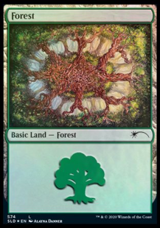 Forest (Plus One) (574) [Secret Lair Drop Promos] | Kessel Run Games Inc. 