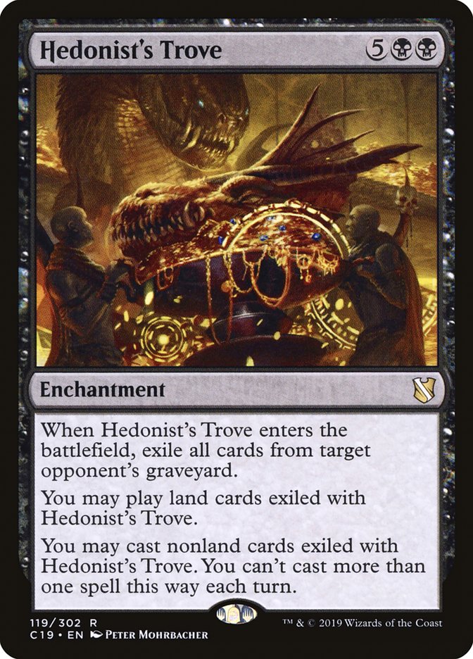 Hedonist's Trove [Commander 2019] | Kessel Run Games Inc. 