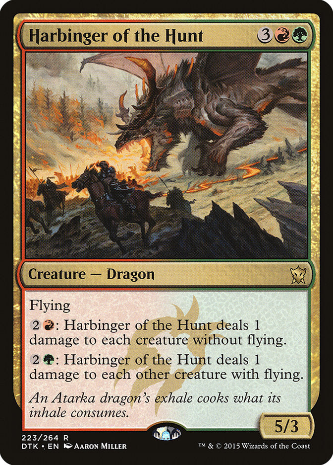 Harbinger of the Hunt [Dragons of Tarkir] | Kessel Run Games Inc. 