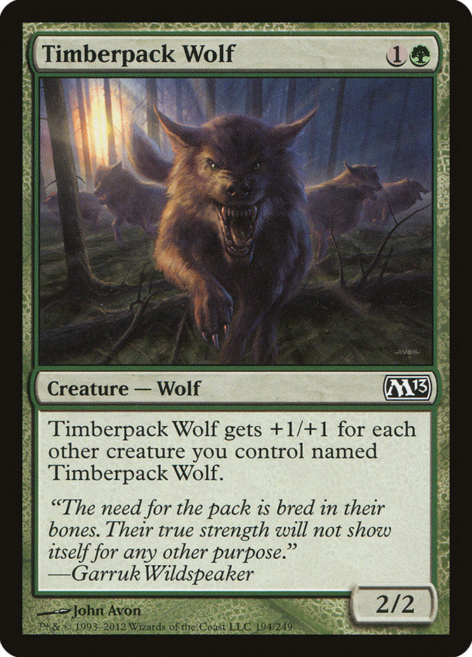 Timberpack Wolf [Magic 2013] | Kessel Run Games Inc. 