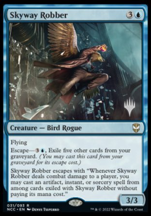 Skyway Robber (Promo Pack) [Streets of New Capenna Commander Promos] | Kessel Run Games Inc. 