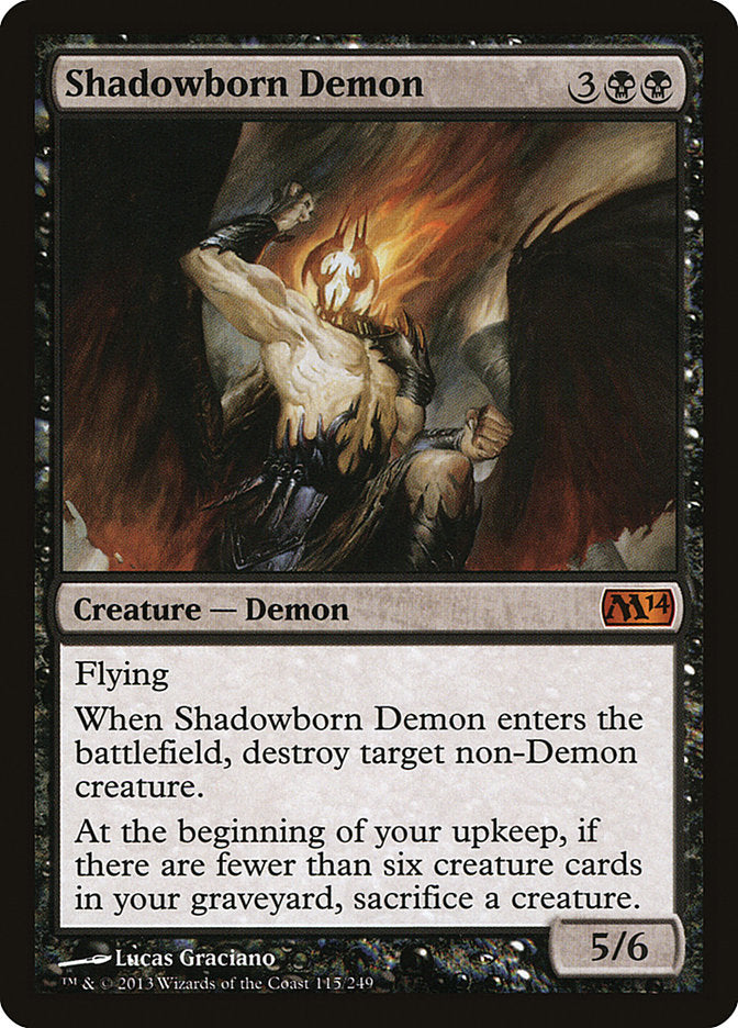 Shadowborn Demon [Magic 2014] | Kessel Run Games Inc. 