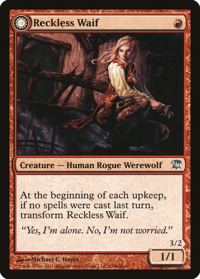 Reckless Waif // Merciless Predator [Innistrad] | Kessel Run Games Inc. 