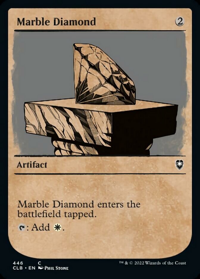 Marble Diamond (Showcase) [Commander Legends: Battle for Baldur's Gate] | Kessel Run Games Inc. 