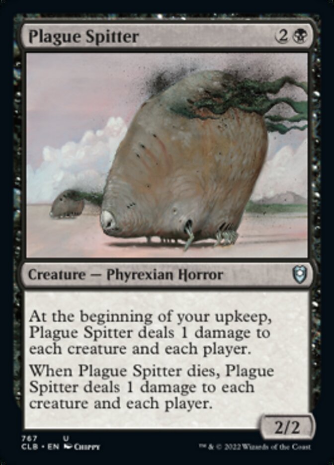 Plague Spitter [Commander Legends: Battle for Baldur's Gate] | Kessel Run Games Inc. 