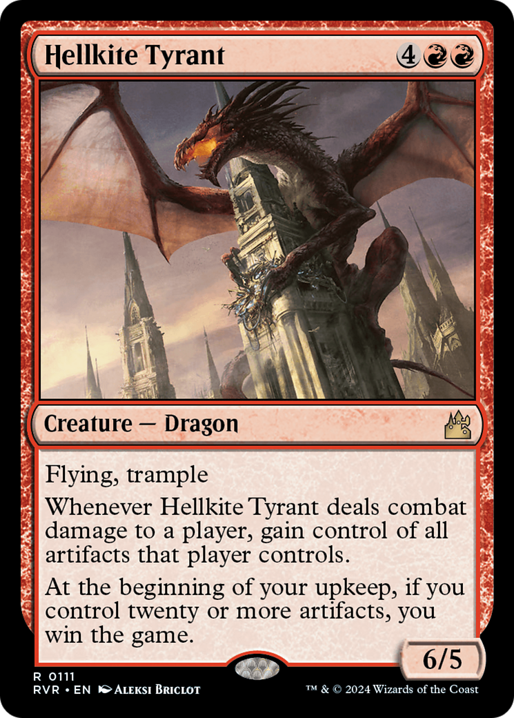 Hellkite Tyrant [Ravnica Remastered] | Kessel Run Games Inc. 