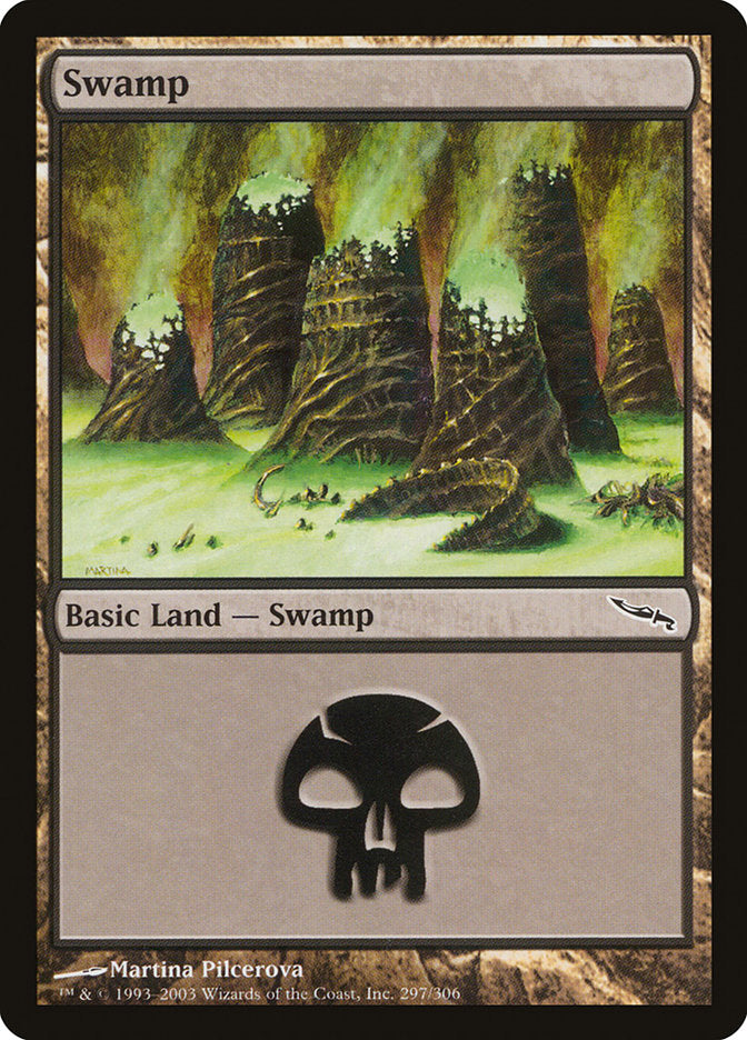 Swamp (297) [Mirrodin] | Kessel Run Games Inc. 