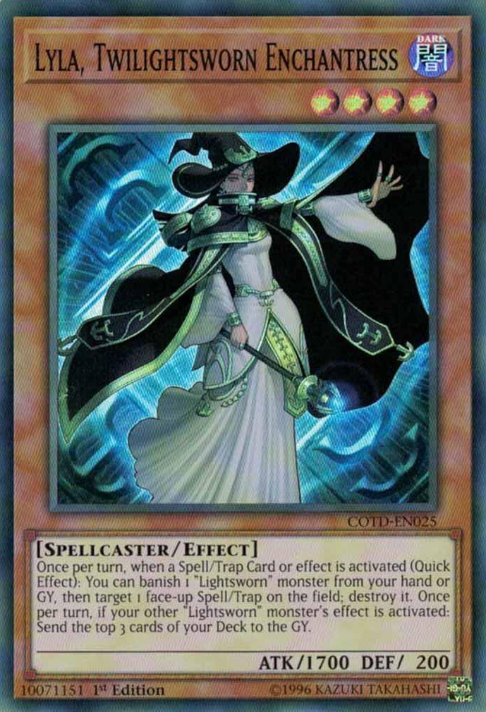 Lyla, Twilightsworn Enchantress [COTD-EN025] Super Rare | Kessel Run Games Inc. 