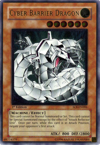 Cyber Barrier Dragon (UTR) [SOI-EN006] Ultimate Rare | Kessel Run Games Inc. 