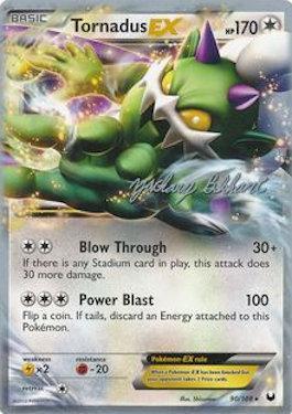 Tornadus EX (90/108) (CMT - Zachary Bokhari) [World Championships 2012] | Kessel Run Games Inc. 