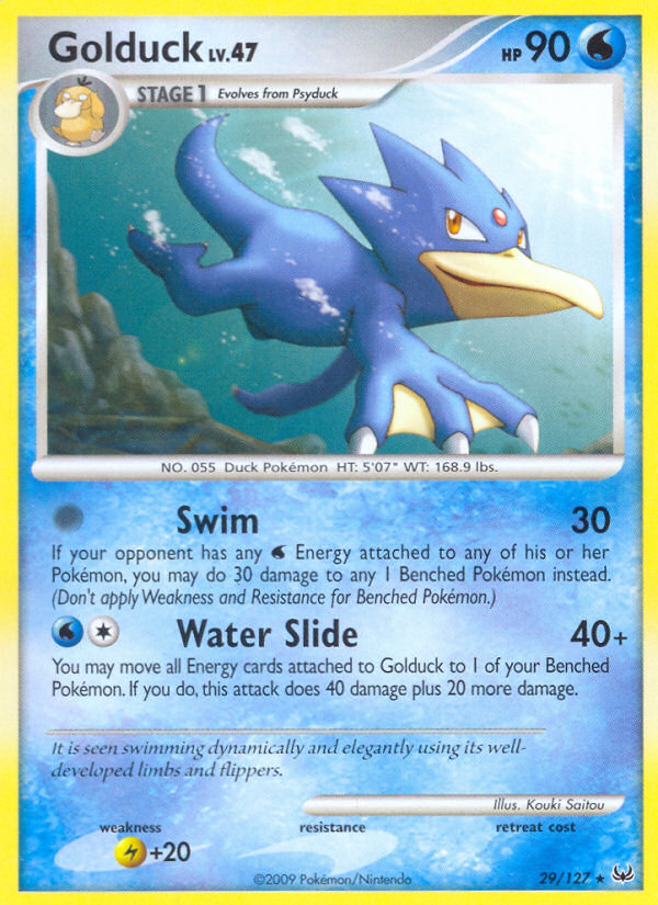 Golduck (29/127) [Platinum: Base Set] | Kessel Run Games Inc. 