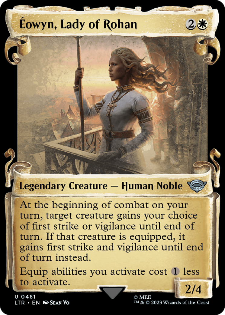 Eowyn, Lady of Rohan [The Lord of the Rings: Tales of Middle-Earth Showcase Scrolls] | Kessel Run Games Inc. 