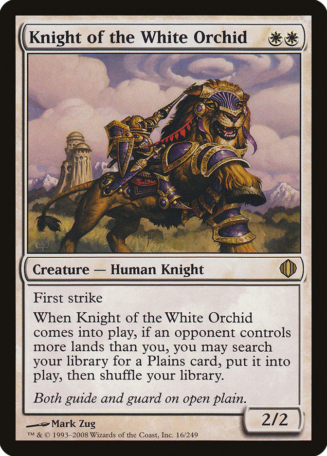 Knight of the White Orchid [Shards of Alara] | Kessel Run Games Inc. 