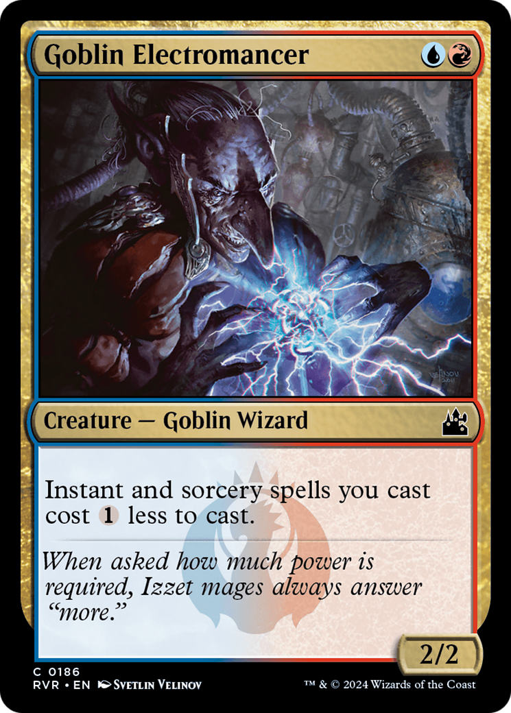 Goblin Electromancer [Ravnica Remastered] | Kessel Run Games Inc. 