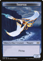 Beast // Thopter (008) Double-Sided Token [Double Masters Tokens] | Kessel Run Games Inc. 