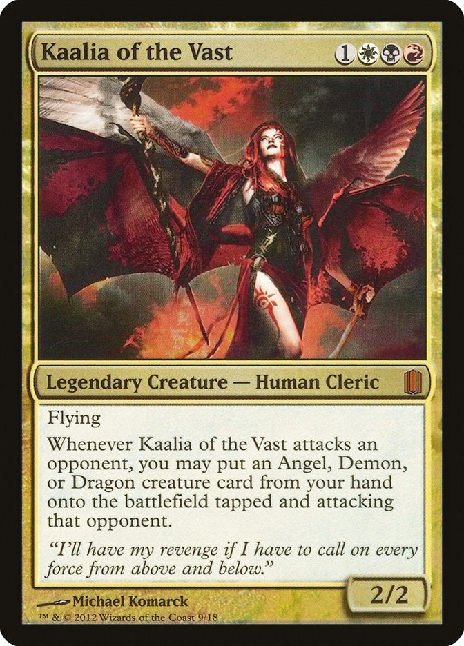 Kaalia of the Vast [Commander's Arsenal] | Kessel Run Games Inc. 