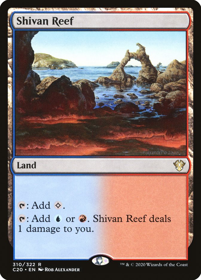 Shivan Reef [Commander 2020] | Kessel Run Games Inc. 