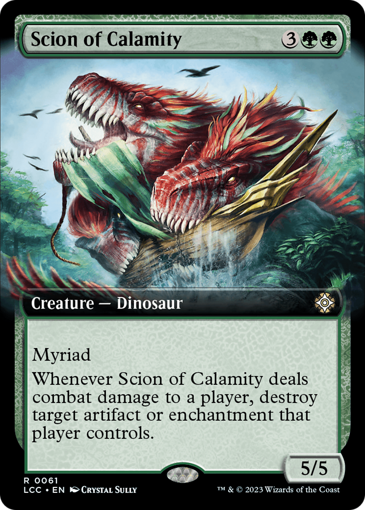 Scion of Calamity (Extended Art) [The Lost Caverns of Ixalan Commander] | Kessel Run Games Inc. 