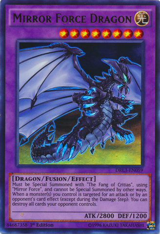 Mirror Force Dragon [DRL3-EN059] Ultra Rare | Kessel Run Games Inc. 