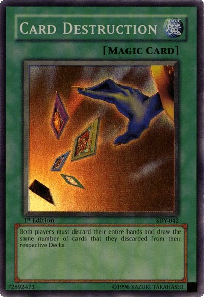 Card Destruction [SDY-042] Super Rare | Kessel Run Games Inc. 