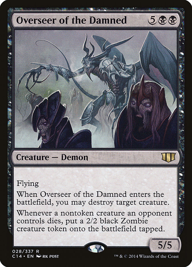 Overseer of the Damned [Commander 2014] | Kessel Run Games Inc. 