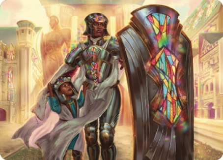 Guardian of New Benalia Art Card [Dominaria United Art Series] | Kessel Run Games Inc. 