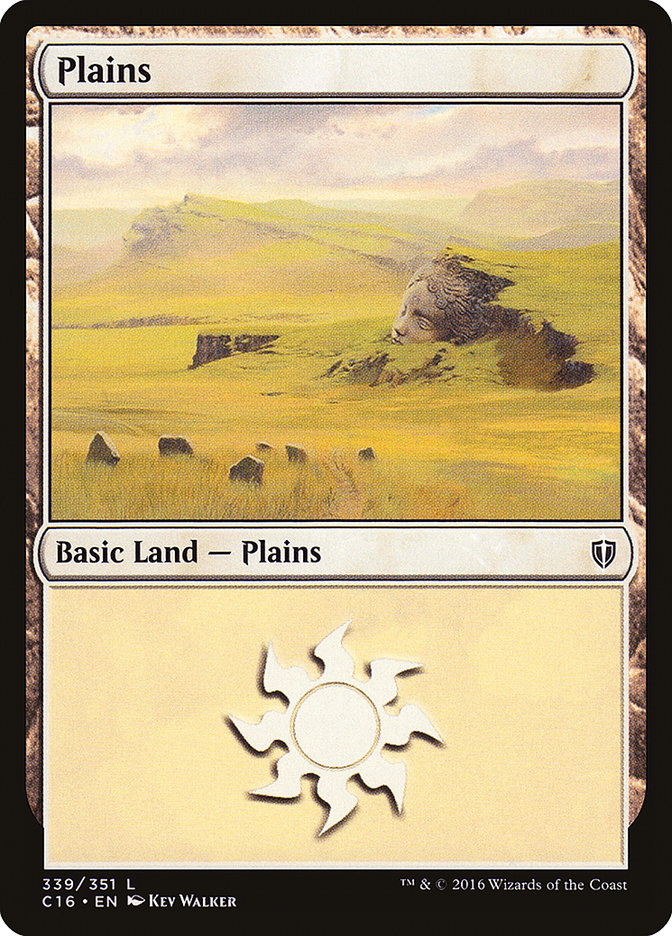 Plains (339) [Commander 2016] | Kessel Run Games Inc. 