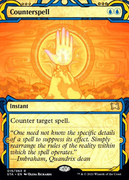 Counterspell (Foil Etched) [Strixhaven: School of Mages Mystical Archive] | Kessel Run Games Inc. 