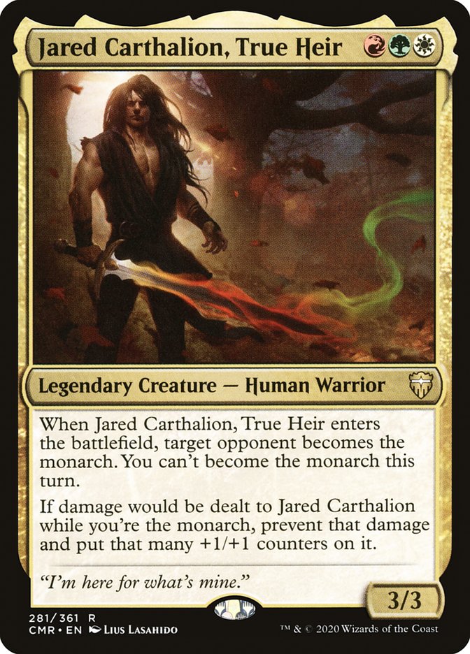 Jared Carthalion, True Heir [Commander Legends] | Kessel Run Games Inc. 