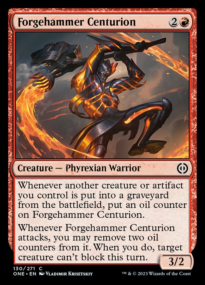 Forgehammer Centurion [Phyrexia: All Will Be One] | Kessel Run Games Inc. 