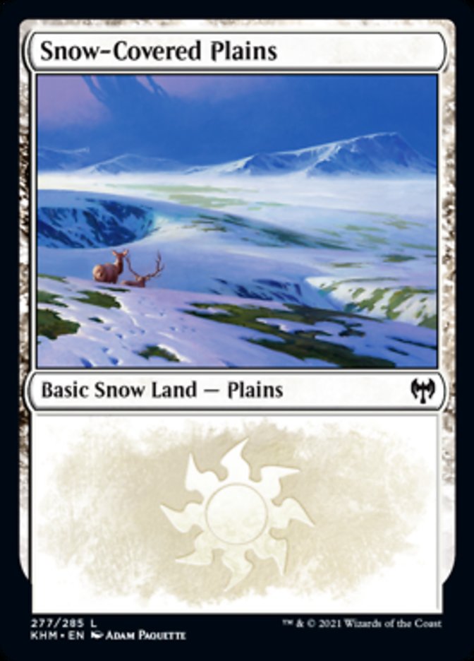 Snow-Covered Plains (277) [Kaldheim] | Kessel Run Games Inc. 
