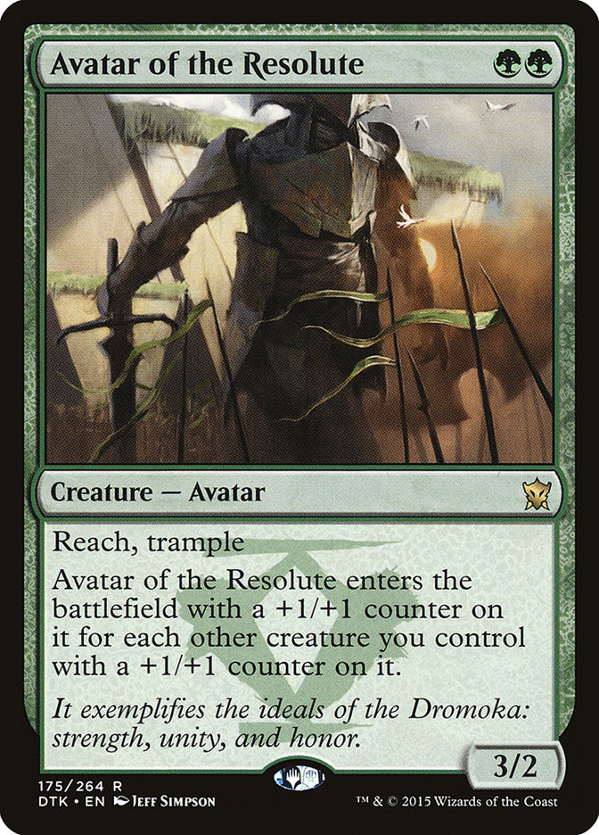 Avatar of the Resolute [Dragons of Tarkir] | Kessel Run Games Inc. 