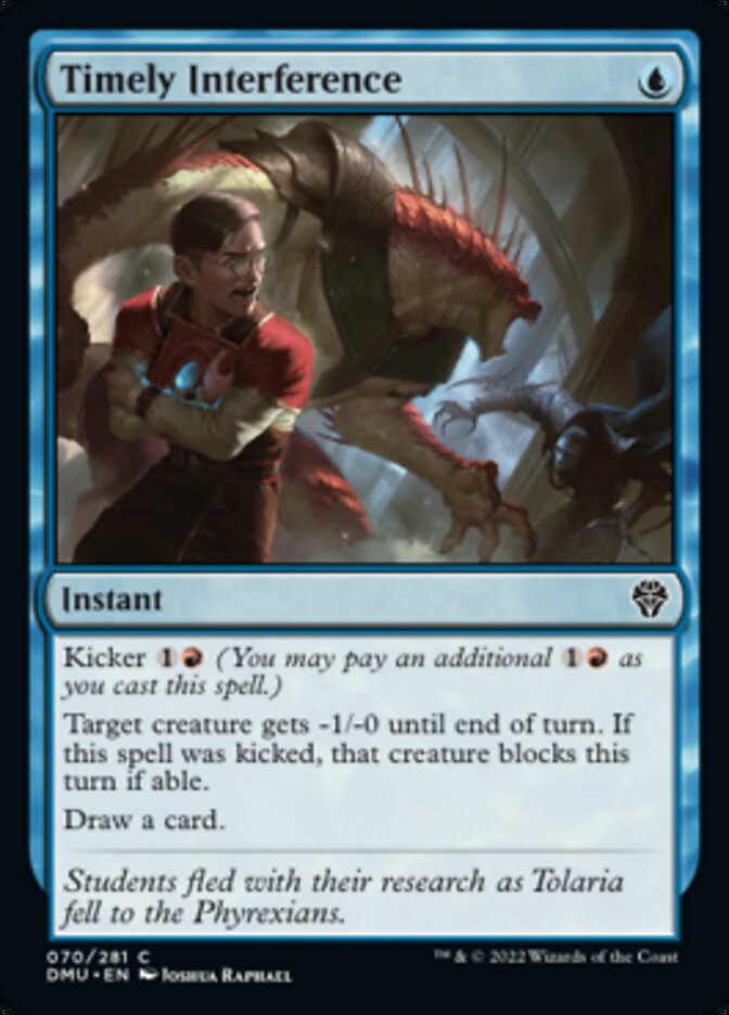 Timely Interference [Dominaria United] | Kessel Run Games Inc. 