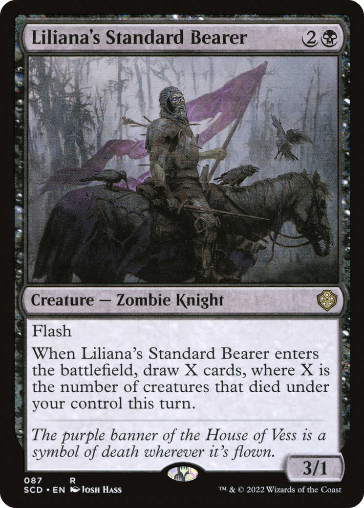 Liliana's Standard Bearer [Starter Commander Decks] | Kessel Run Games Inc. 