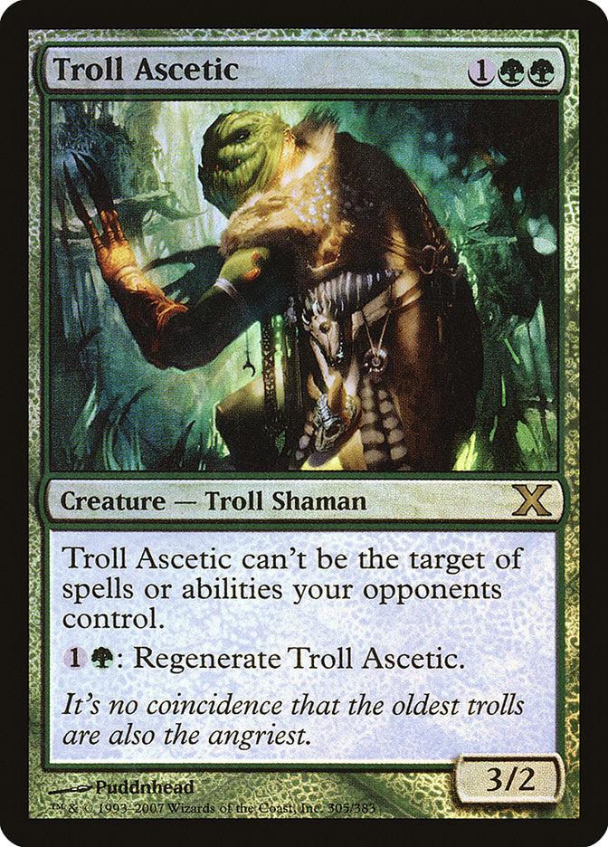 Troll Ascetic (Premium Foil) [Tenth Edition] | Kessel Run Games Inc. 