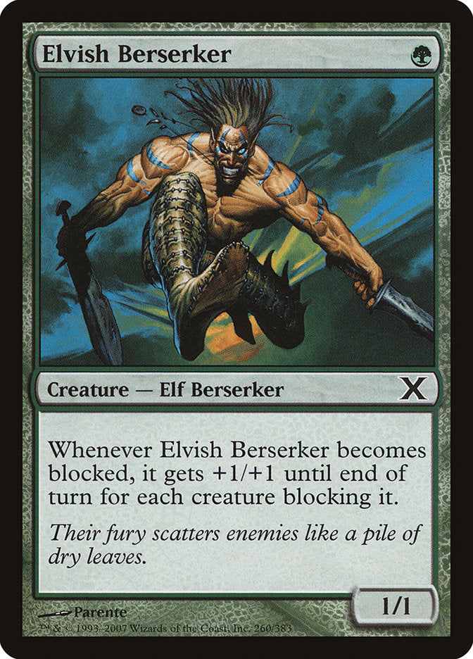 Elvish Berserker [Tenth Edition] | Kessel Run Games Inc. 