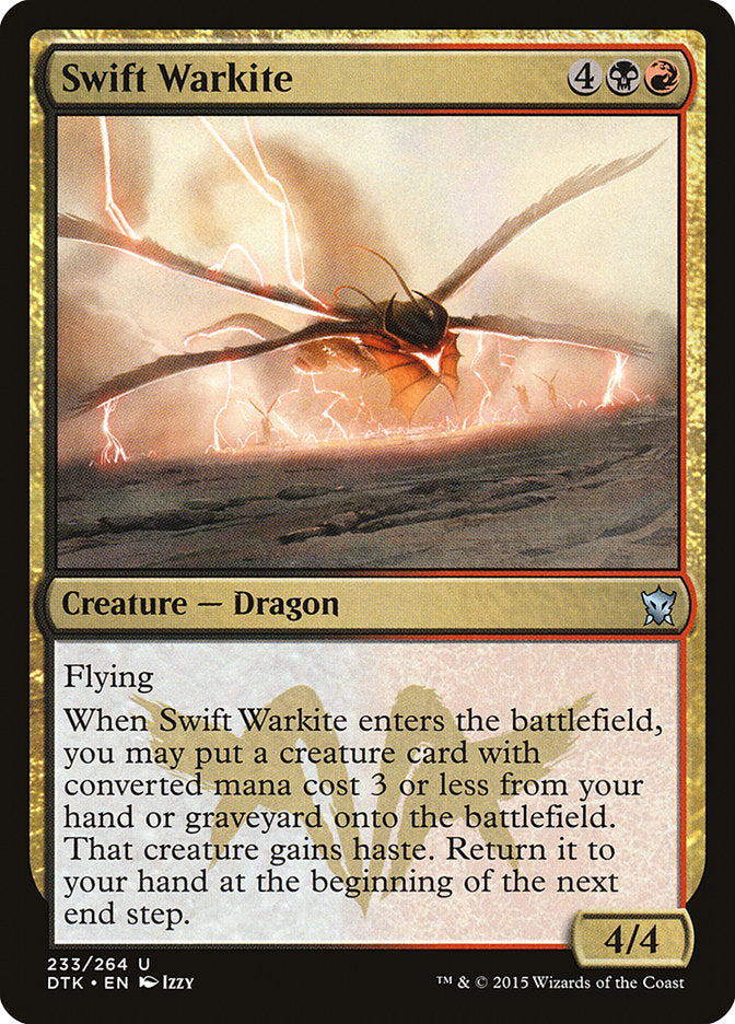 Swift Warkite [Dragons of Tarkir] | Kessel Run Games Inc. 