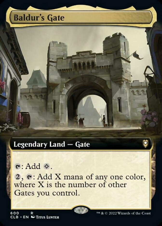 Baldur's Gate (Extended Art) [Commander Legends: Battle for Baldur's Gate] | Kessel Run Games Inc. 