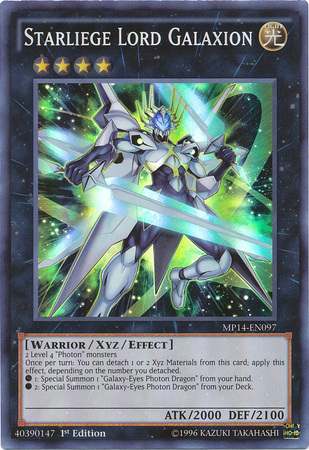 Starliege Lord Galaxion [MP14-EN097] Super Rare | Kessel Run Games Inc. 