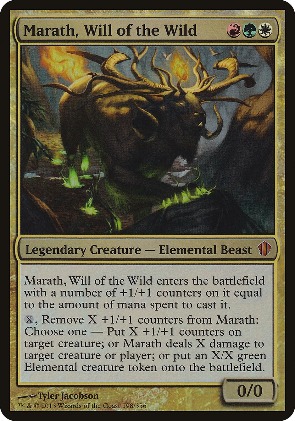 Marath, Will of the Wild (Oversized) [Commander 2013 Oversized] | Kessel Run Games Inc. 