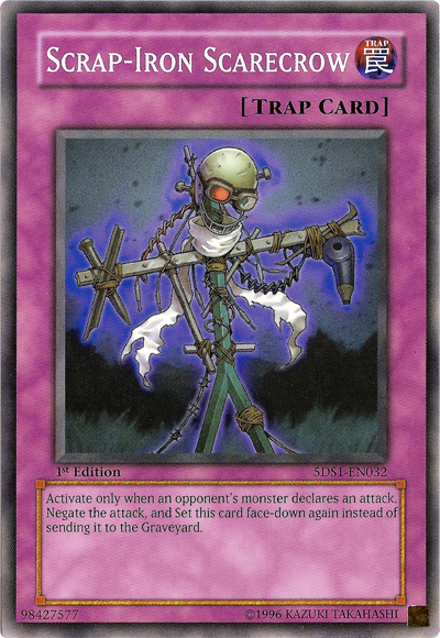 Scrap-Iron Scarecrow [5DS1-EN032] Common | Kessel Run Games Inc. 