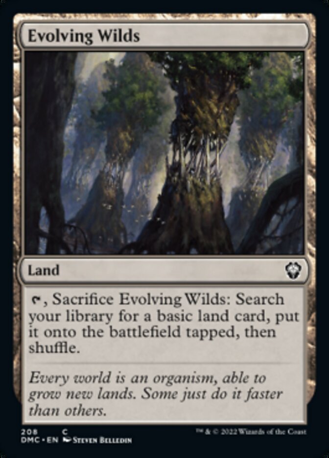 Evolving Wilds [Dominaria United Commander] | Kessel Run Games Inc. 