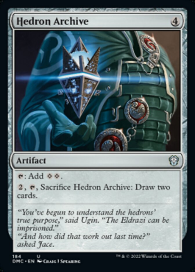 Hedron Archive [Dominaria United Commander] | Kessel Run Games Inc. 