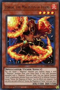 Zoroa, the Magistus of Flame [GEIM-EN002] Ultra Rare | Kessel Run Games Inc. 