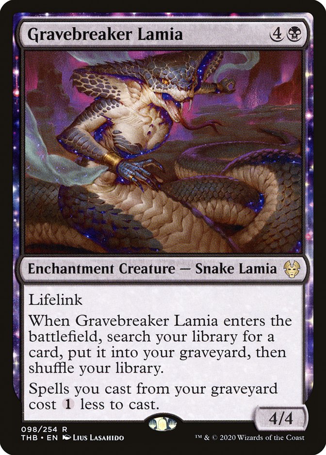 Gravebreaker Lamia [Theros Beyond Death] | Kessel Run Games Inc. 