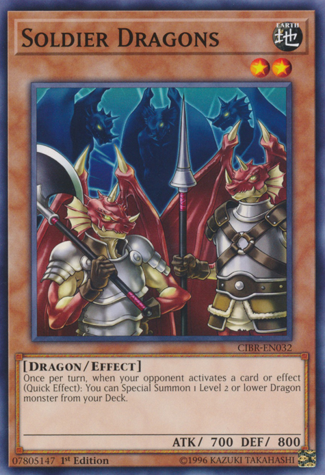 Soldier Dragons [CIBR-EN032] Common | Kessel Run Games Inc. 