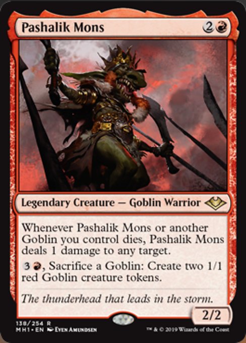 Pashalik Mons [Modern Horizons] | Kessel Run Games Inc. 