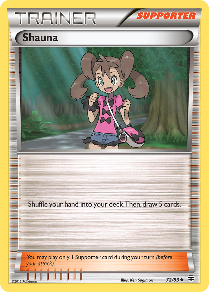 Shauna (72/83) [XY: Generations] | Kessel Run Games Inc. 